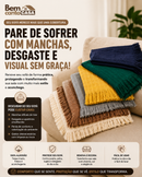 Manta Artesanal 100% Algodão para Sofá – Capa Protetora Decorativa