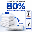 Saco a Vácuo Organizador para Roupas 40x60 e 50x70 cm – Economize Espaço